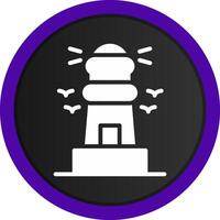 Lighthouse Creative Icon Design vector