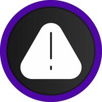 Warning Creative Icon Design vector
