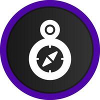 Compass Creative Icon Design vector