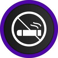 Smoking Area Creative Icon Design vector