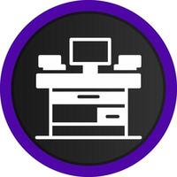 Desk Creative Icon Design vector