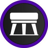 Stool Creative Icon Design vector