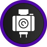 Camera Creative Icon Design vector