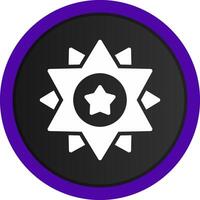 Sheriff Creative Icon Design vector