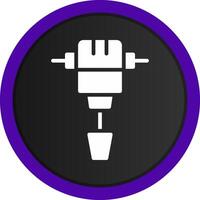 Jackhammer Creative Icon Design vector