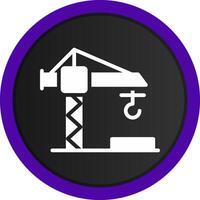 Crane Creative Icon Design vector