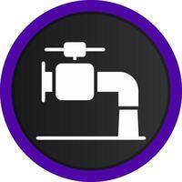 Faucet Creative Icon Design vector