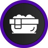 Bathtub Creative Icon Design vector