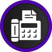 Fax Creative Icon Design vector