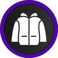 diseño de icono creativo de chaqueta vector