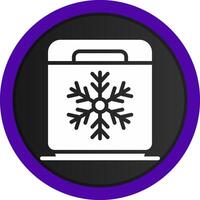 Freezer Creative Icon Design vector