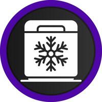 Freezer Creative Icon Design vector