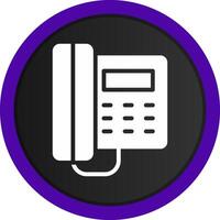 Telephone Creative Icon Design vector