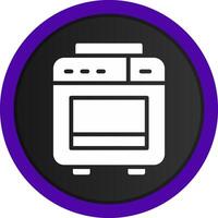 Stove Creative Icon Design vector