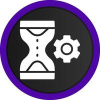 diseño de icono creativo de tiempo vector