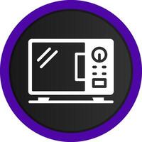 Microwave Creative Icon Design vector