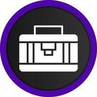 Suitcase Creative Icon Design vector