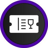 Ticket Creative Icon Design vector