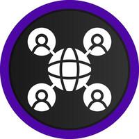 Social Network Creative Icon Design vector