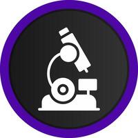 Microscope Creative Icon Design vector
