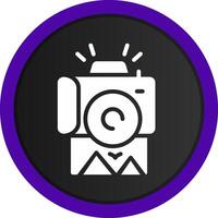 Instant Photos Creative Icon Design vector