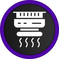 diseño de icono creativo de detector de humo vector