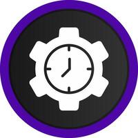 Time Management Creative Icon Design vector