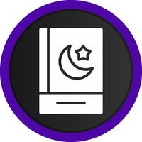 diseño de icono creativo de quran vector