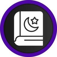 diseño de icono creativo de quran vector