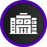 Office Building Creative Icon Design vector