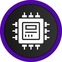 Cpu Creative Icon Design vector