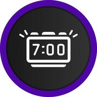 Alarm Creative Icon Design vector