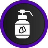 Shampoo Creative Icon Design vector