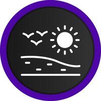 Desert Creative Icon Design vector