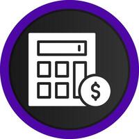 Accountant Creative Icon Design vector