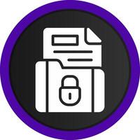 Confidential Creative Icon Design vector