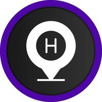 Location Creative Icon Design vector
