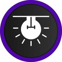 Light Bulb Creative Icon Design vector