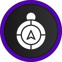 Compass Creative Icon Design vector