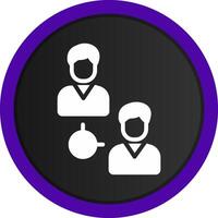 Networking Group Creative Icon Design vector