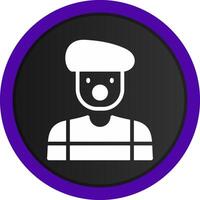 Mime Creative Icon Design vector