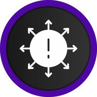 Diversification Creative Icon Design vector