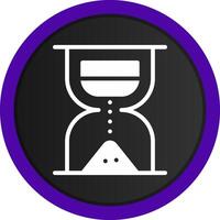 diseño de icono creativo de reloj de arena vector