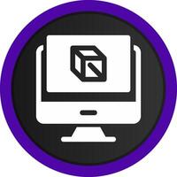 3D Design Creative Icon Design vector