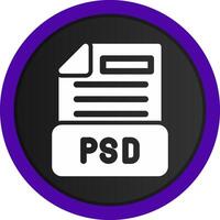 diseño de icono creativo de archivo psd vector