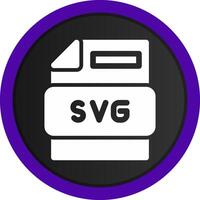 Svg File Creative Icon Design vector