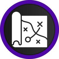 Map Creative Icon Design vector