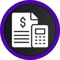 Accounting Creative Icon Design vector