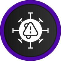 Virus Creative Icon Design vector