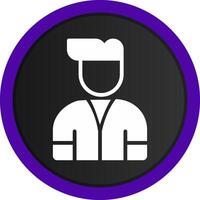 Gate Keeper Creative Icon Design vector
